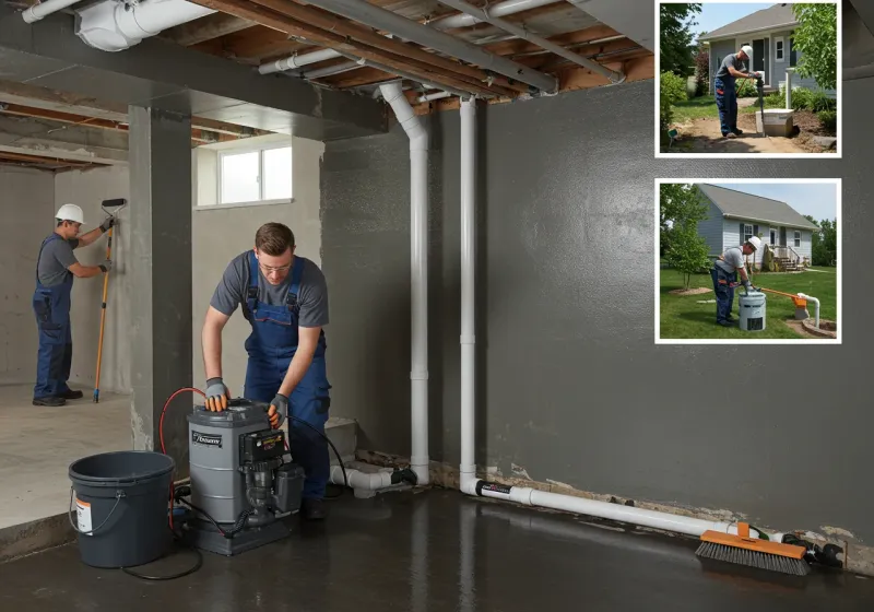 Basement Waterproofing and Flood Prevention process in Plymouth, IN